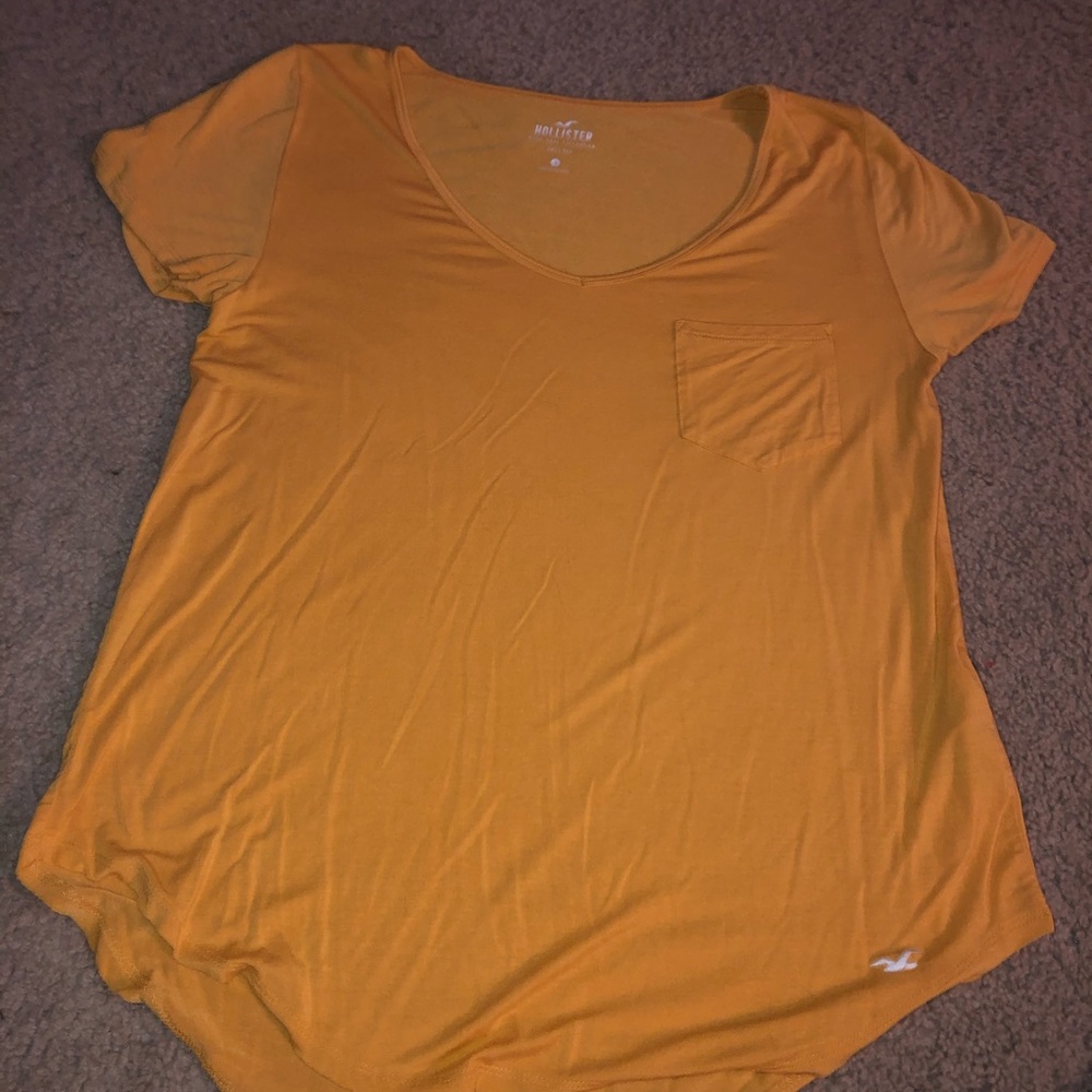 Yellow Hollister Tee